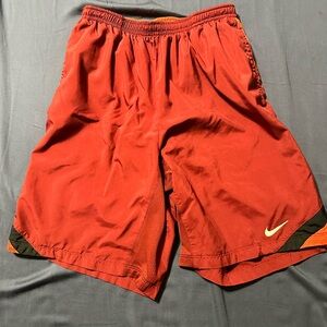 Nike dry fit running shorts. Small